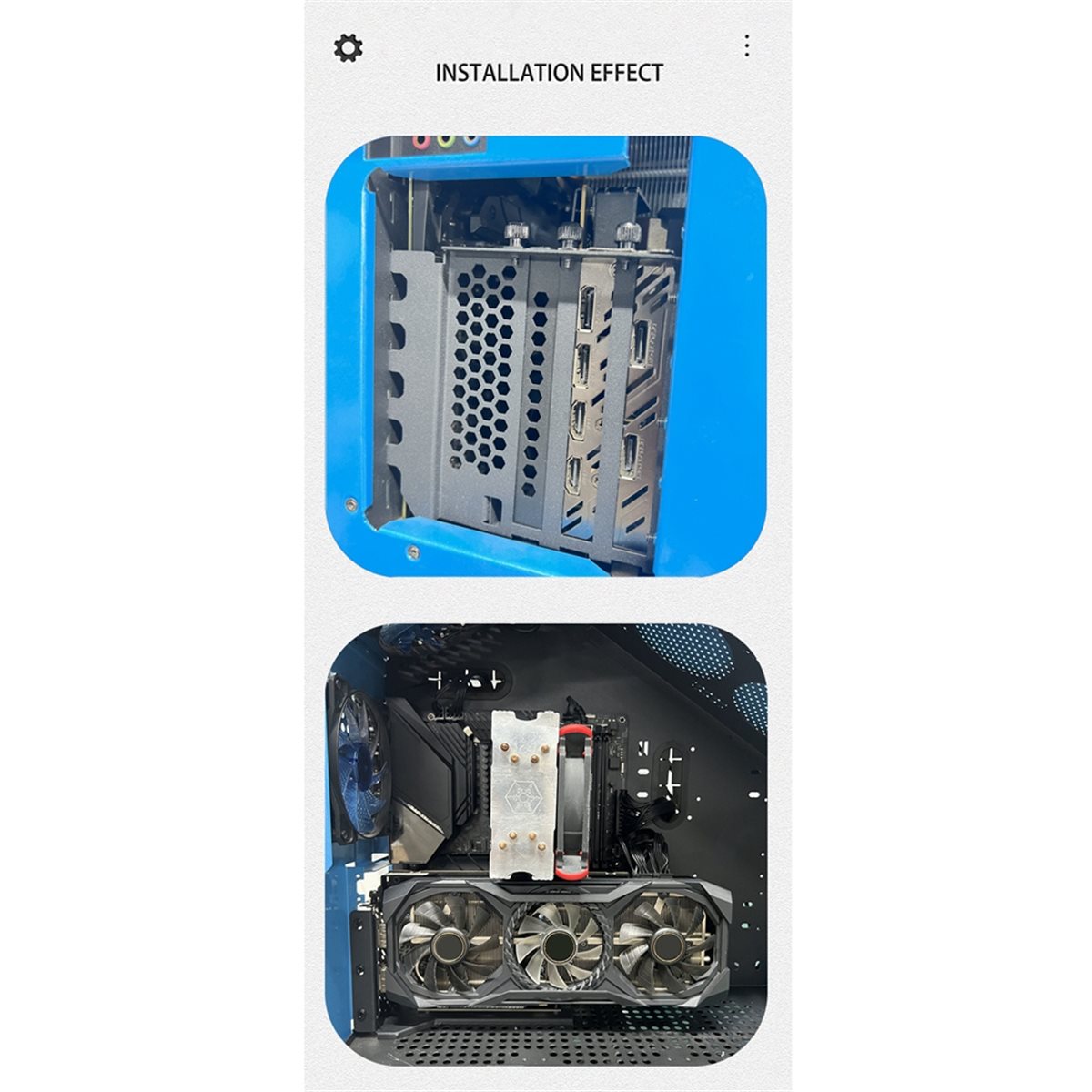 Pcie 5.0 Gpu Riser Cable - Кронштейн для видеокарты PCIE 5.0 16X,