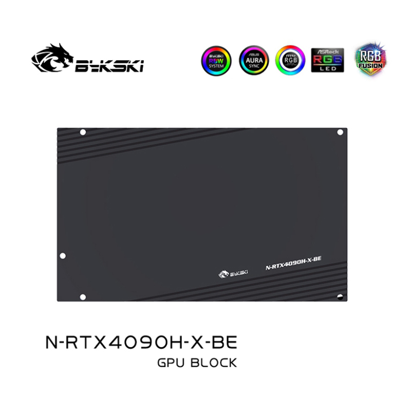 Rtx 4090 Water Block - Водоблок Bykski для видеокарты NVIDIA GeForce