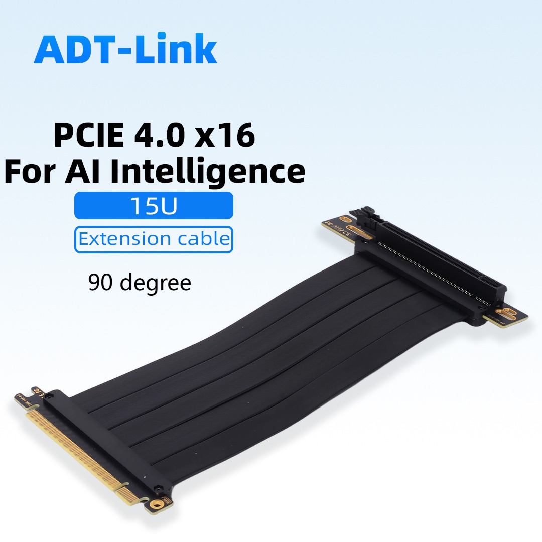 Pcie 5.0 Gpu Riser Cable - Кабель-удлинитель для видеокарты PCIe 4.0 x16,