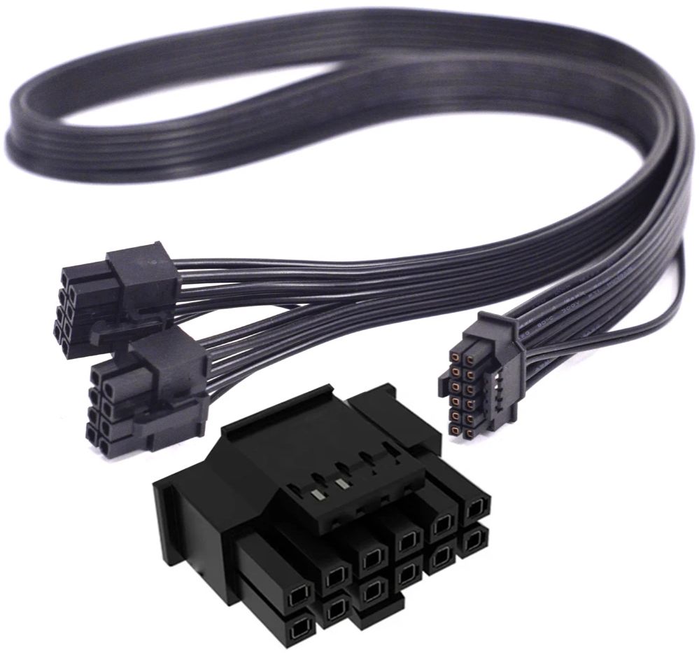 Для Thermaltake PF1 ARGB 850 В – обзор и цена Dual 8Pin To 16Pin 12Vhpwr Cable
