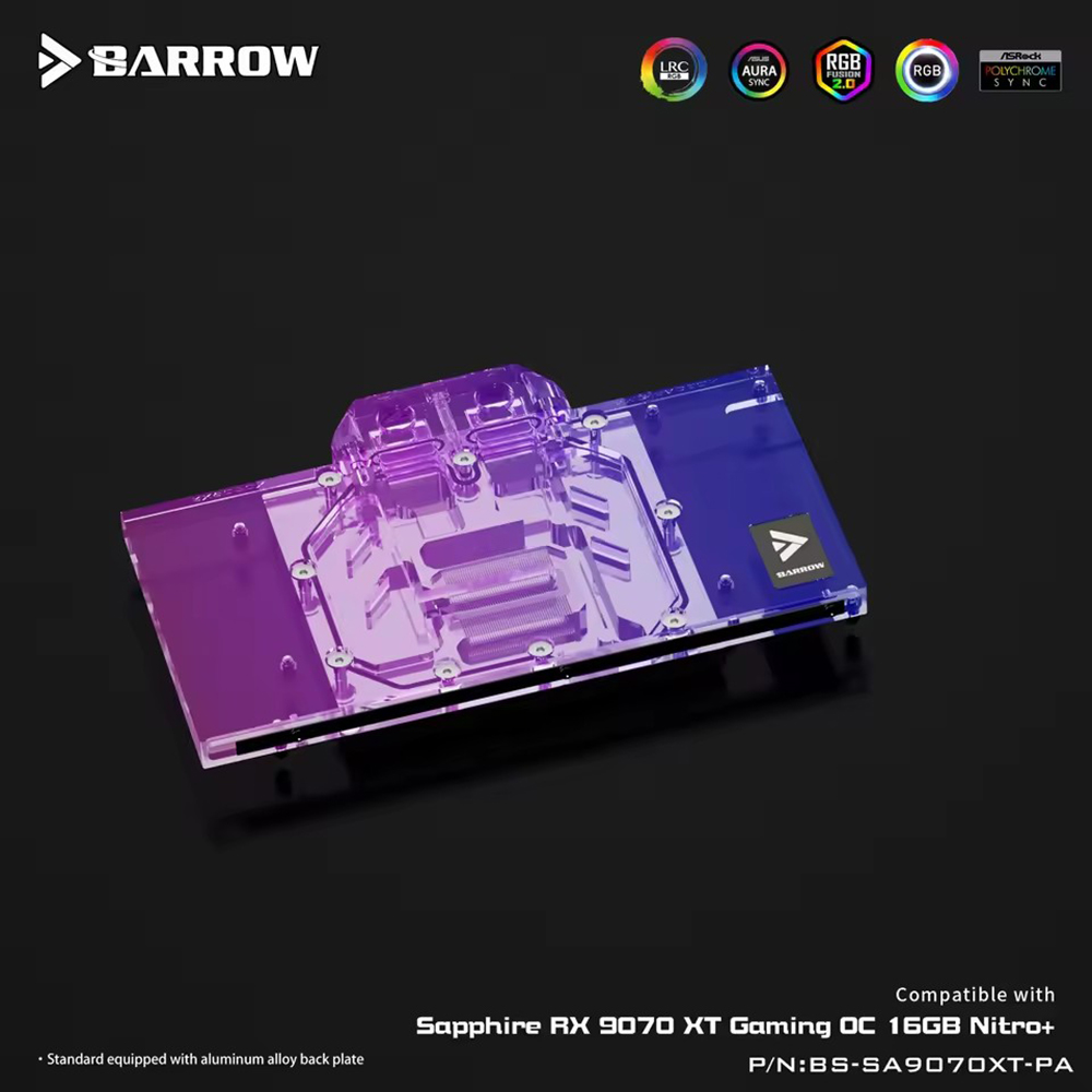 Водяной блок графического проц – обзор и цена Rx 9070 Xt