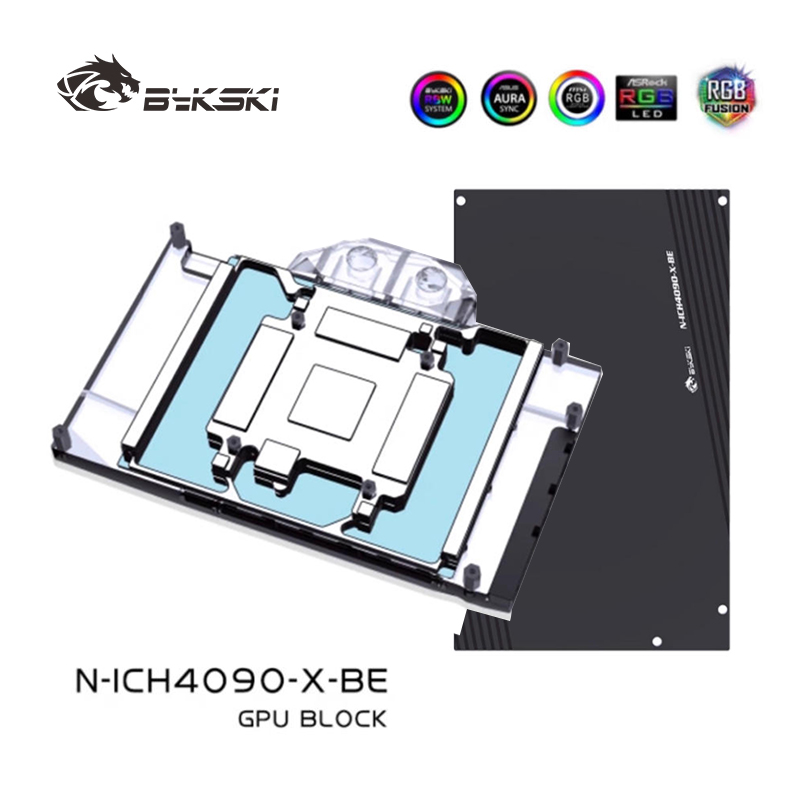 Водоблок Bykski N-ICH4090-X дл – обзор и цена Rtx 4090 Water Block