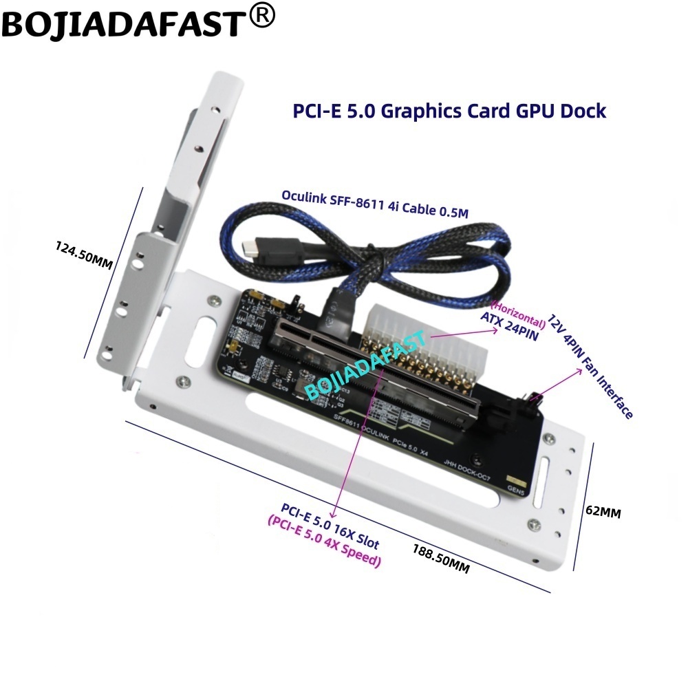 Адаптерная карта PCI-E 5.0 16X – обзор и цена Pcie 5.0 Gpu Riser Cable