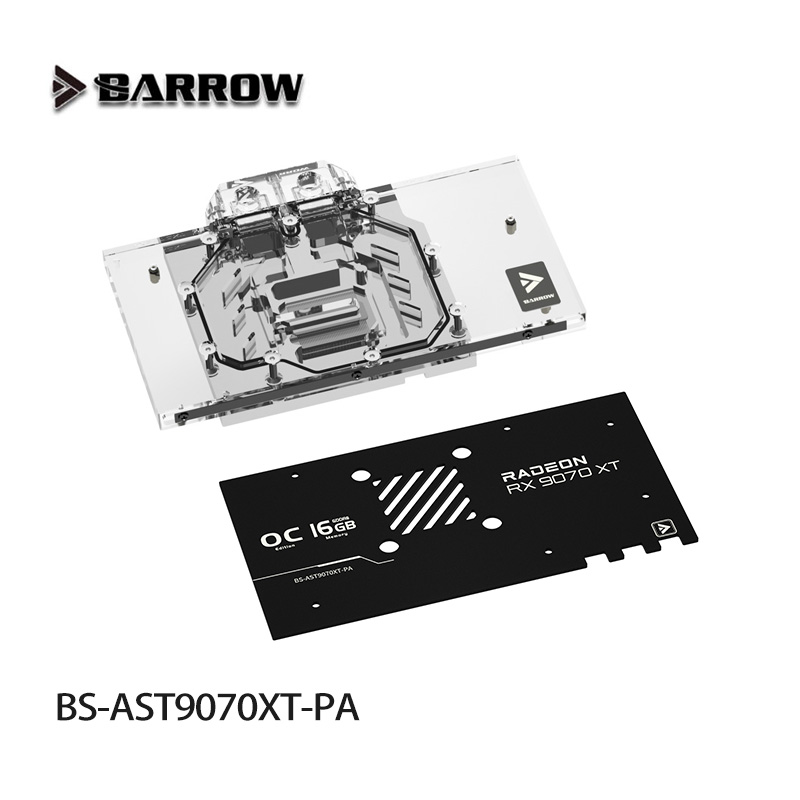 Водоблок Barrow для видеокарты – обзор и цена Rx 9070 Xt