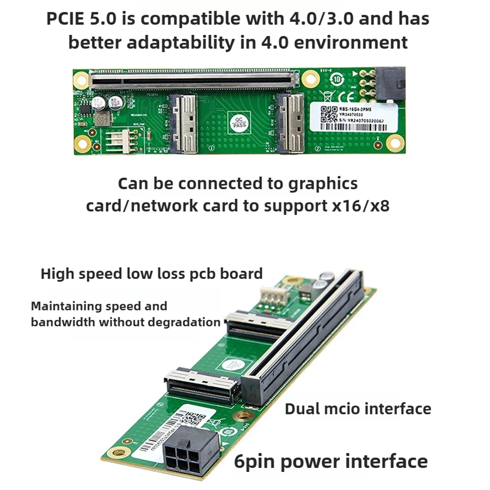 Кабель-адаптер ADT-Link PCIe 5 – обзор и цена Pcie 5.0 Gpu Riser Cable
