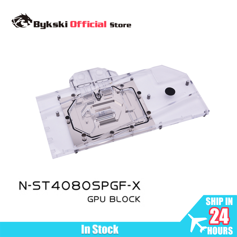 Водоблок Bykski N-ST4080SPGF-X – обзор и цена Rtx 4080 Super 16Gb