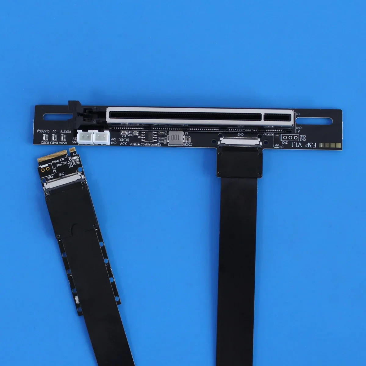 PCIe 5.0 X16 к M.2 NVMe Key M  – обзор и цена Pcie 5.0 Gpu Riser Cable